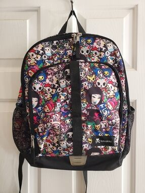 Tokidoki Basic Sports Backpack All Stars Design, Unisex